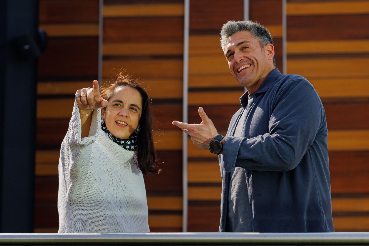 Catalina Taricco y Felipe Pacheco, co-founders de The AI Adoption Project
